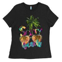 Black salty beach Ladies Tee - SublimationCraftShop