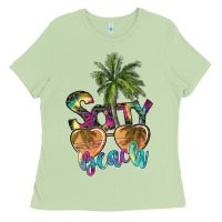Matcha salty beach Ladies Tee - SublimationCraftShop