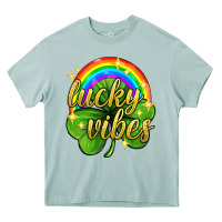 Arona Lucky vibes st. patricks day Heavy Core Tee - Neo Western