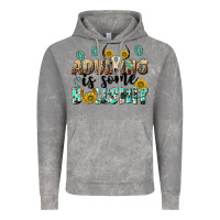 Adulting Is Some Bullshit Vintage Hoodie | Teevron