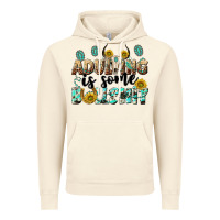 Vintage Artic adulting is some bullshit Vintage Hoodie - NancyCooperArtShop