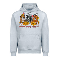 Heather Grey Cna Certified Nursing Assistant Urban Hoodie - FaDigitalArtStudio