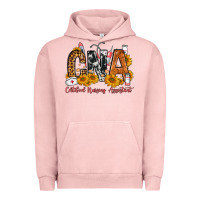 Pigment Salmon Cna Certified Nursing Assistant Urban Hoodie - FaDigitalArtStudio