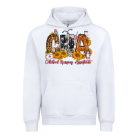 White Cna Certified Nursing Assistant Urban Hoodie - FaDigitalArtStudio