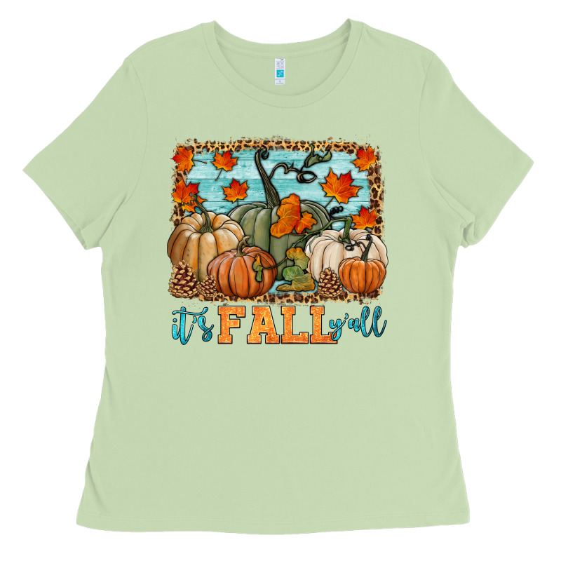 It's Fall Y'all Ladies Tee by HRA Design Shop | Teevron