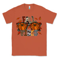 Copper autumn style with pumpkins Classic Tee - CowhideDigitalArt