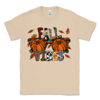Mushroom autumn style with pumpkins Classic Tee - CowhideDigitalArt
