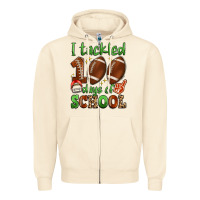 Sandshell i tackled 100 days of school Zipper Hoodie - Artiststas