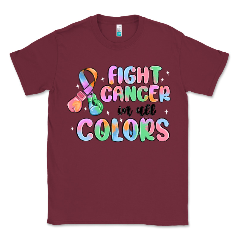 Fight Cancer In All Colors Classic Tee by MaliasSmallBusiness | Teevron