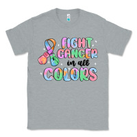 Heather Grey fight cancer in all colors Classic Tee - MaliasSmallBusiness