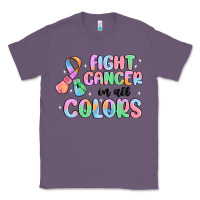 Lavender fight cancer in all colors Classic Tee - MaliasSmallBusiness
