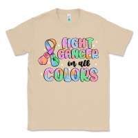 Mushroom fight cancer in all colors Classic Tee - MaliasSmallBusiness