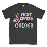 Smoke fight cancer in all colors Classic Tee - MaliasSmallBusiness
