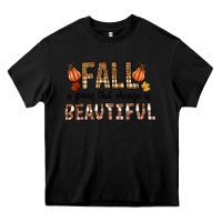 Black Fall Heavy Core Tee - CowhideDigitalArt