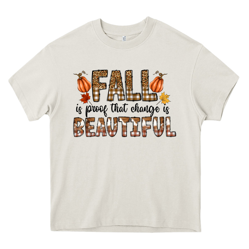 Fall Heavy Core Tee by CowhideDigitalArt | Teevron