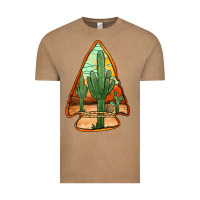 Vintage Coffee desert cactus arrowhead Vintage Tee - Jasminsmagicworld
