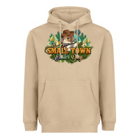 Mushroom Small town Easter Day Heavyweight Hoodie - NancyCooperArtShop