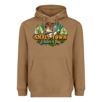 Toasted Coconut Small town Easter Day Heavyweight Hoodie - NancyCooperArtShop