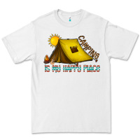 White camping is my happy place Premium Tee - CowhideDigitalArt