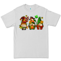 Dove Grey fall gnomes with pumpkin pie Premium Tee - AdoDesignShop