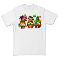 White fall gnomes with pumpkin pie Premium Tee - AdoDesignShop