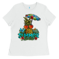 White summer Ladies Tee - SublimationCraftShop