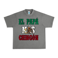 Tornado El Papa Mas Chingon Mexican Flag Urban Heavy Tee - Jasminsmagicworld