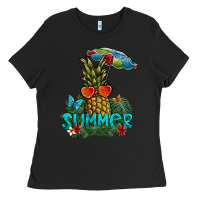 Black summer Ladies Tee - SublimationCraftShop