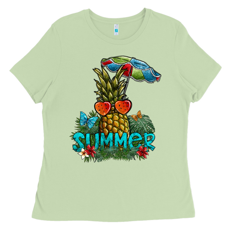 Summer Ladies Tee by SublimationCraftShop | Teevron