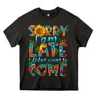 Asphalt sorry i am late i didnt want to come Heavy Core Tee - HRA Design Shop