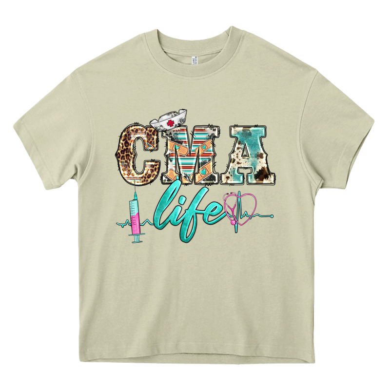 Western Nurse Cma Life Heavy Core Tee by BarkalooDesign | Teevron