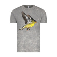 Cloud Rock Flying American Goldfinch Vintage Tee - LillyAllenDesigns
