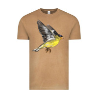 Vintage Camel Flying American Goldfinch Vintage Tee - LillyAllenDesigns
