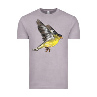Vintage Zinc Flying American Goldfinch Vintage Tee - LillyAllenDesigns