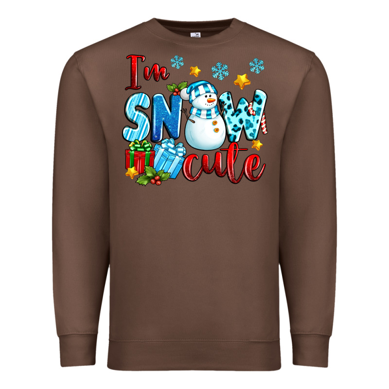 I'm Snow Cute Premium Sweatshirt by texasbilliewilder | Teevron