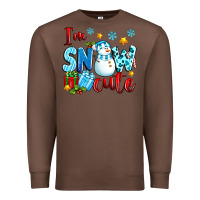 Chestnut i'm snow cute Premium Sweatshirt - texasbilliewilder