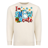 Sandshell i'm snow cute Premium Sweatshirt - texasbilliewilder