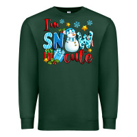 Sports Green i'm snow cute Premium Sweatshirt - texasbilliewilder