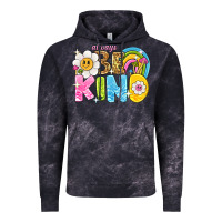 Cloud Black always be kind Vintage Hoodie - NancyCooperArtShop
