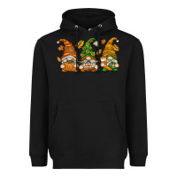 Black Fall Gnomes Heavyweight Hoodie - texasbilliewilder