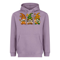 Lavender Fall Gnomes Heavyweight Hoodie - texasbilliewilder