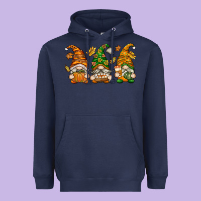 Fall Gnomes Heavyweight Hoodie Designed By Texasbilliewilder
