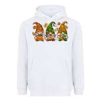 White Fall Gnomes Heavyweight Hoodie - texasbilliewilder