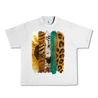 Lunar Rock Leopard Sunflower Brush Strokes Urban Heavy Tee - Jasminsmagicworld