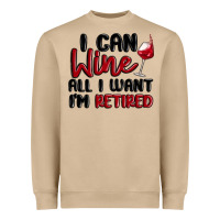 Mushroom i can wine all i want lm retired Heavyweight Sweatshirt - MaliasSmallBusiness