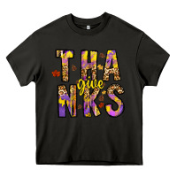 Asphalt give thanks Heavy Core Tee - CowhideDigitalArt