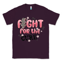 Plum fight for the cure Classic Tee - MaliasSmallBusiness