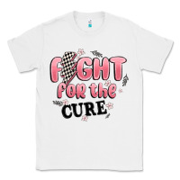 White fight for the cure Classic Tee - MaliasSmallBusiness