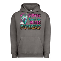 Pigment Tornado Coffee Gives Me Nurse Powers Urban Hoodie - FaDigitalArtStudio