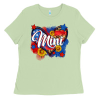Matcha American mini heart Ladies Tee - Neo Western